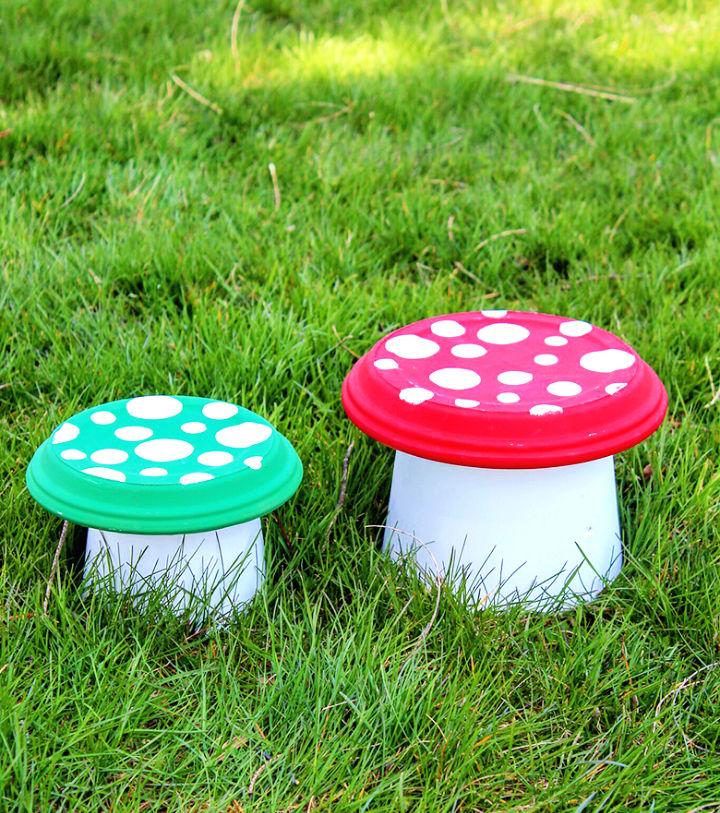 DIY Flower Pot Toadstool