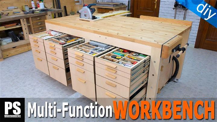 Make a High Capacity Multi Function Workbench