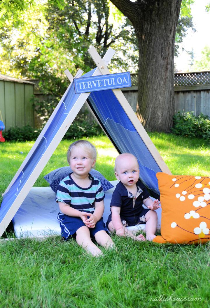 A-Frame Tent - Step by Step Instructions 