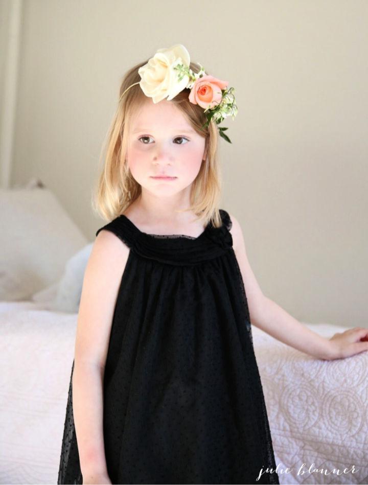How to Make a Flower Girl Crown