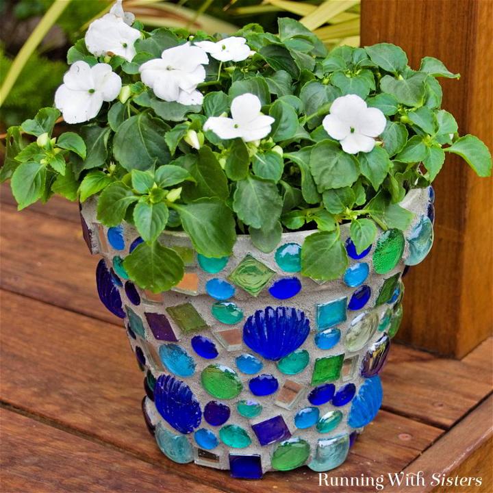 How to Mosaic a Terra Cotta Pot