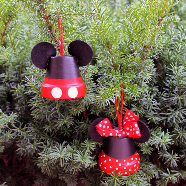 How to Make Disney Inspired Ornaments