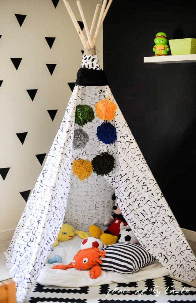 Make Your Own Teepee at Home
