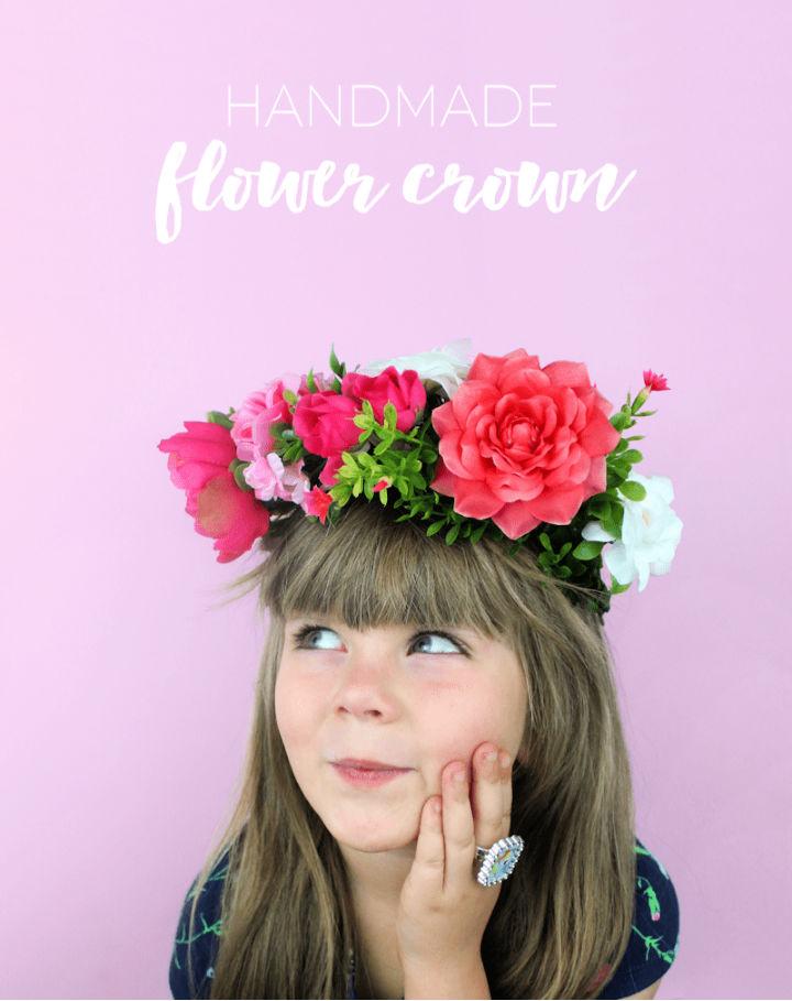 Making A Flower Crown