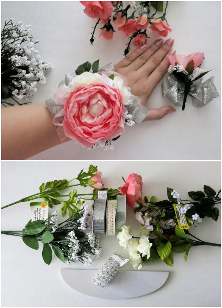 Prom Wrist Corsage Boutonnière