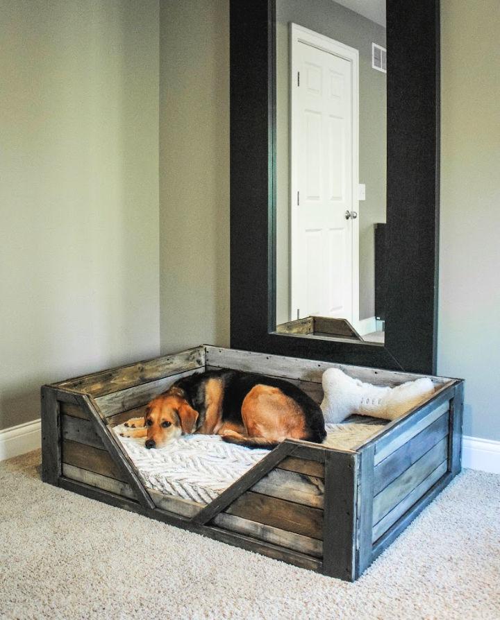 Rustic Dog Bed