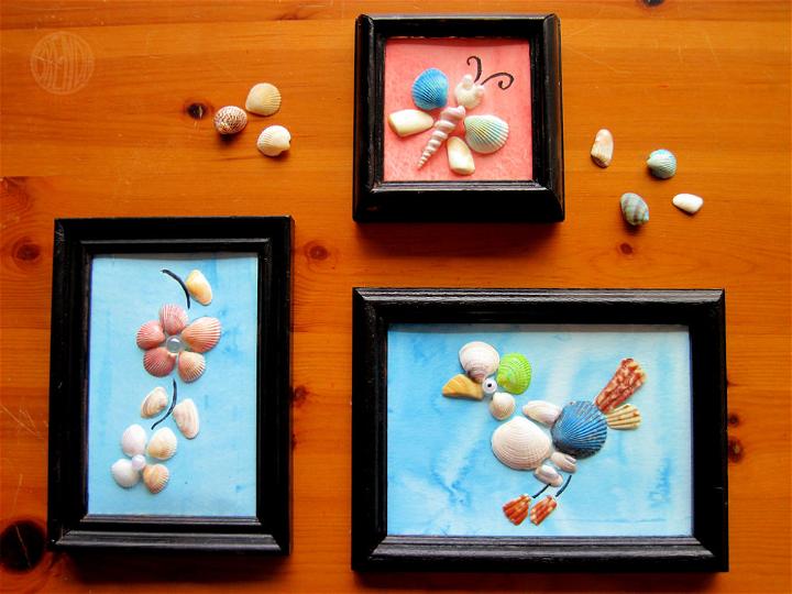 Sea Shell Art Craft
