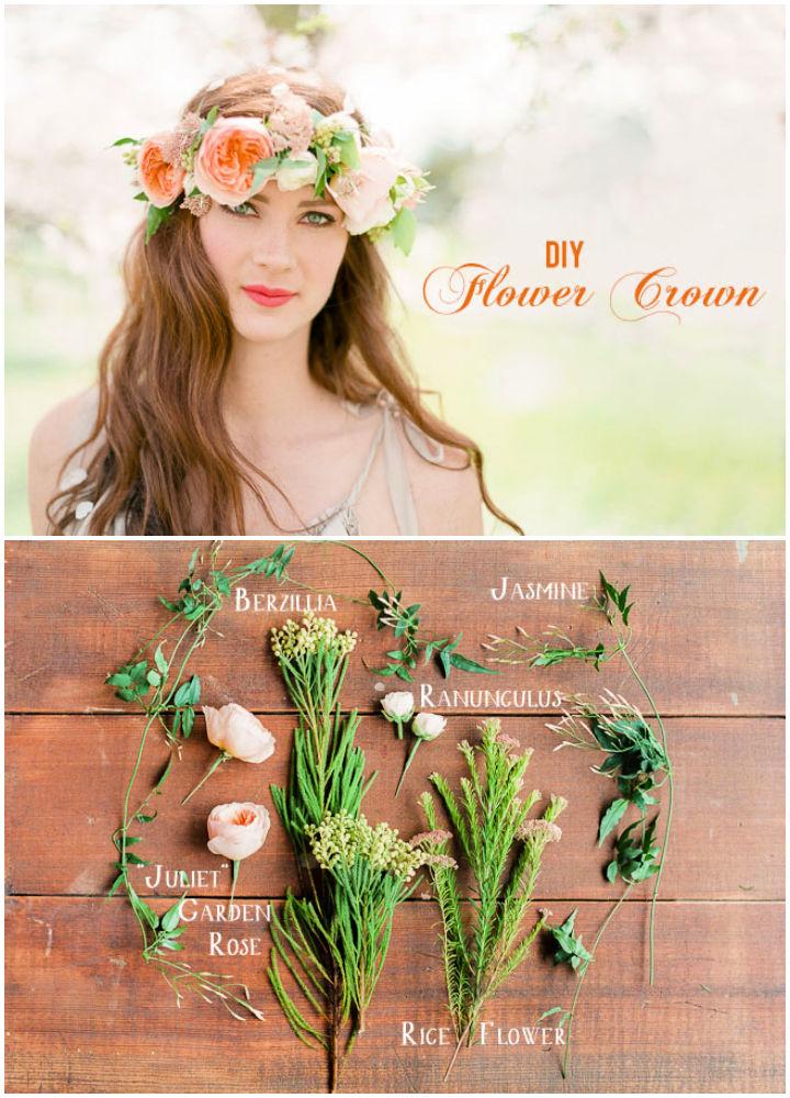DIY Spring Flower Crown