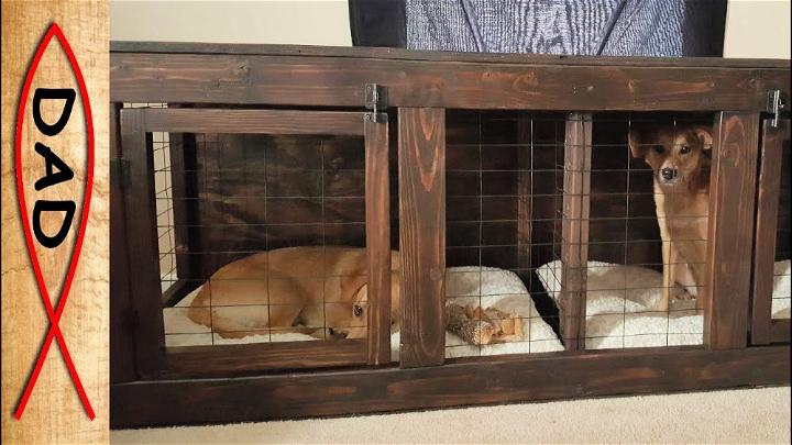 Indoor dog hotsell kennel ideas