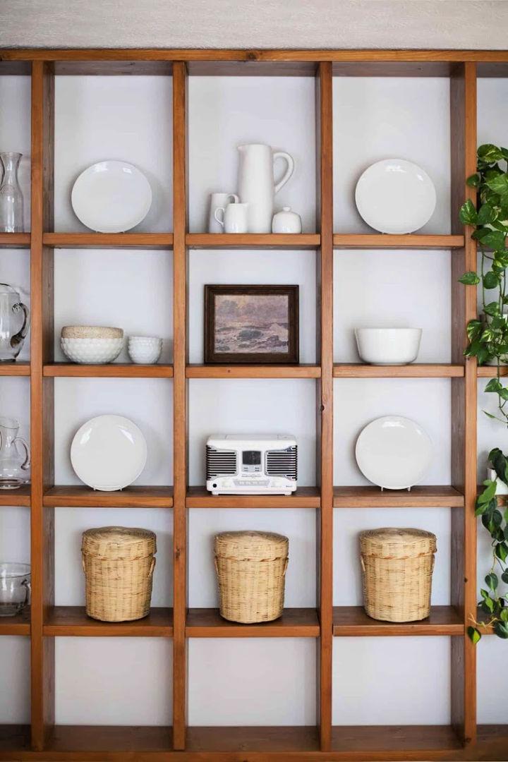 Build Your Own Wooden Wall Shelving