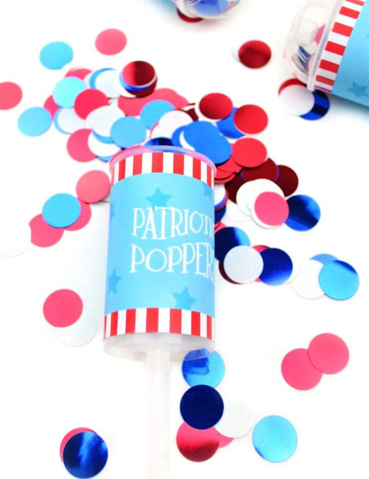 How to Create a 4th of July Party Popper