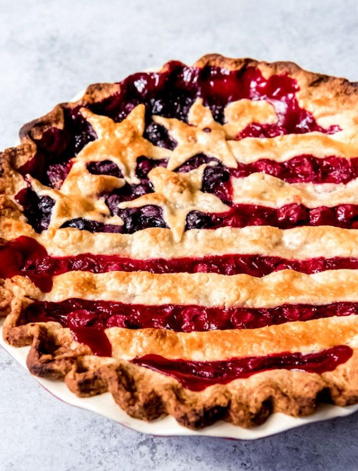 Old Glory American Flag Pie Recipe