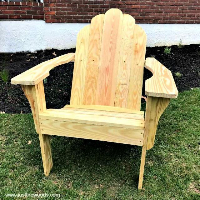 Build Adirondack Chair from Scratch