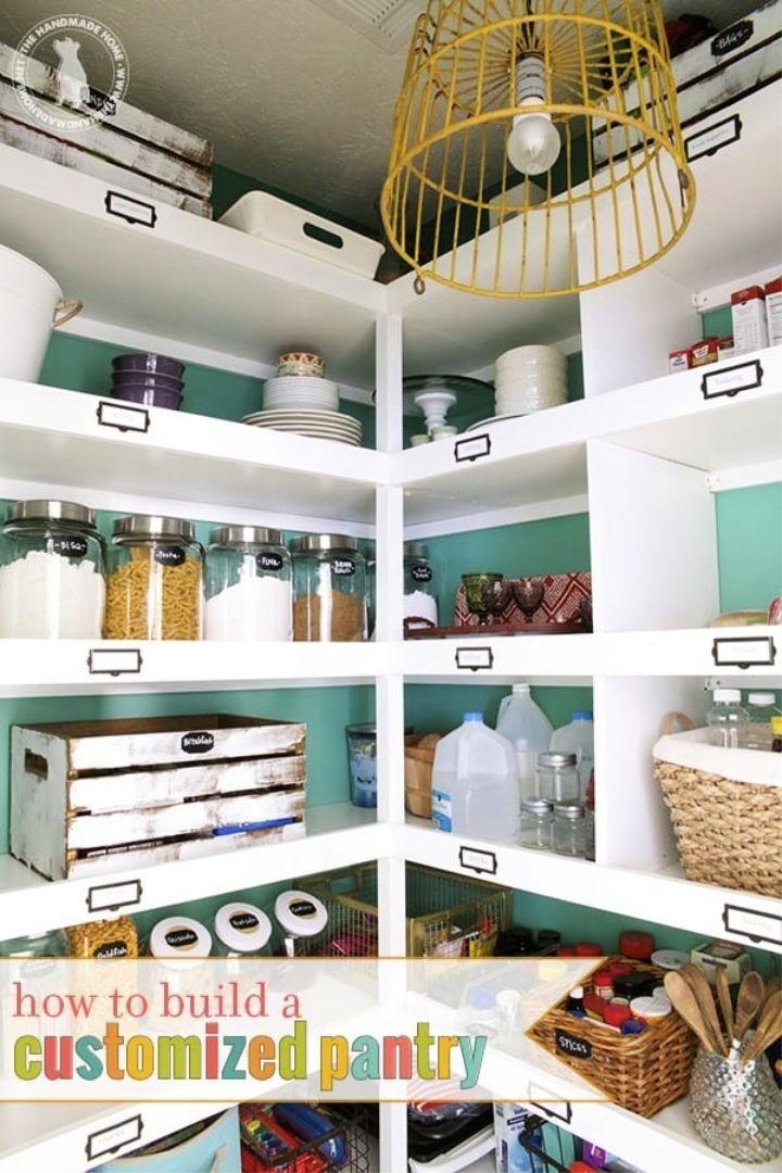 How to Make Pantry Shelves at Home