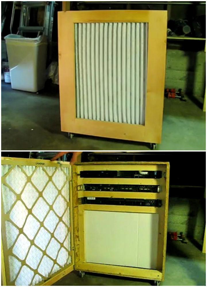 Build a Server Cabinet With Air Filtration