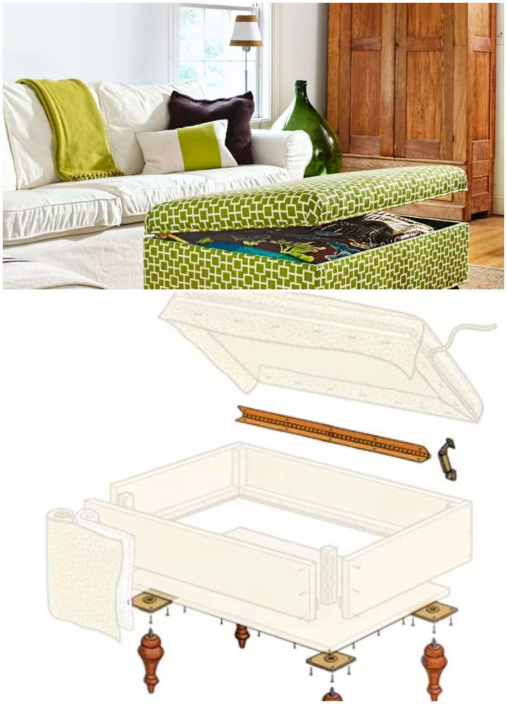 Build a Storage Ottoman