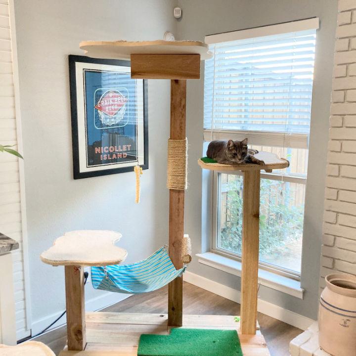 Building a Cat Tree House and Tower