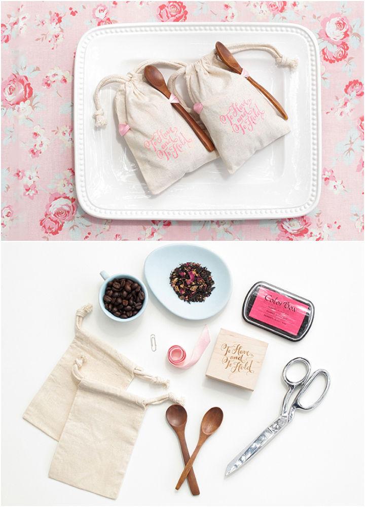 DIY Coffee Bean Wedding Favors