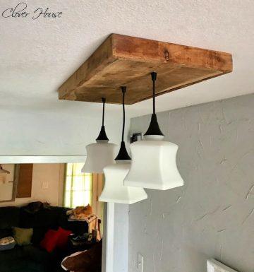 30 DIY Light Fixtures (How to Make a Lighting Fixture)
