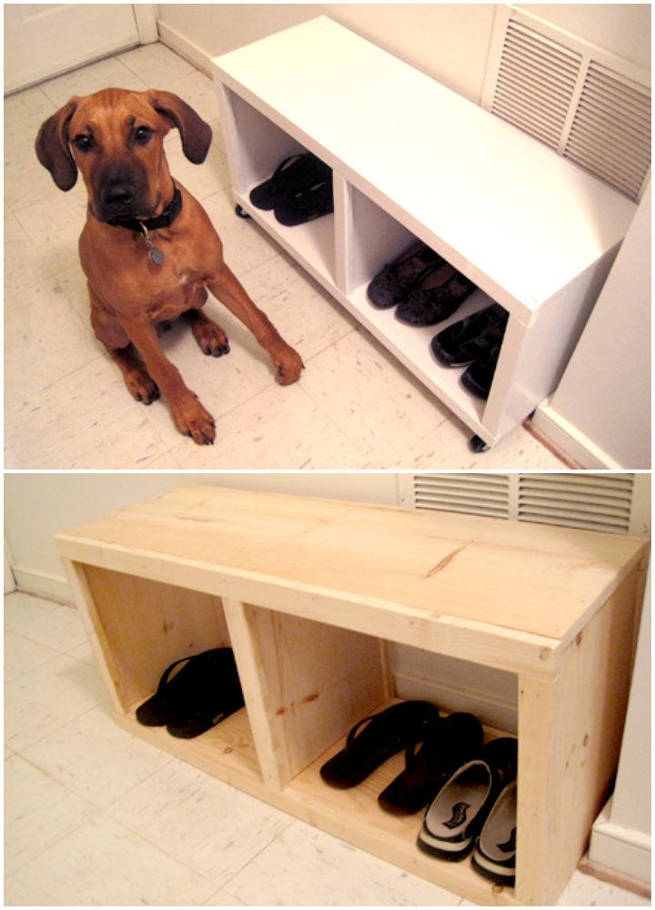 15 Genius Small Entryway Shoe Storage Ideas - Making Manzanita