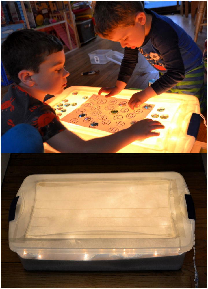 DIY Light Table – Sensory Play
