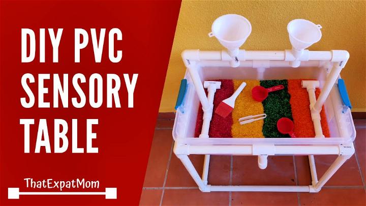 DIY PVC Sensory Table