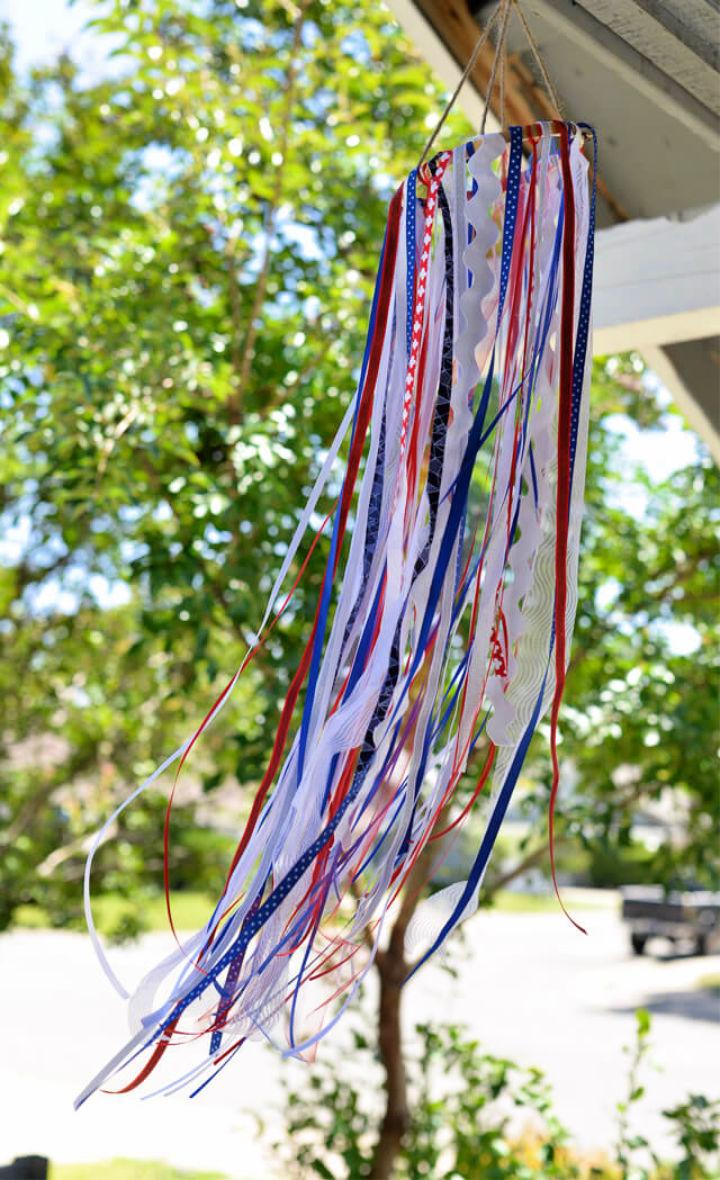 DIY Patriotic Windsock