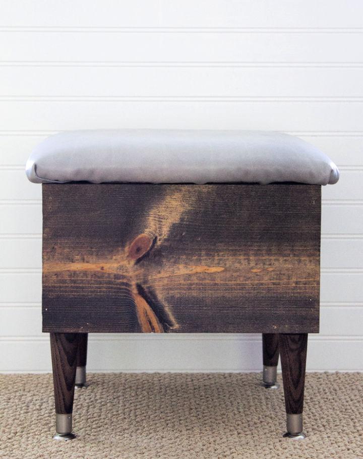 How to Build a Stylish Storage Ottoman