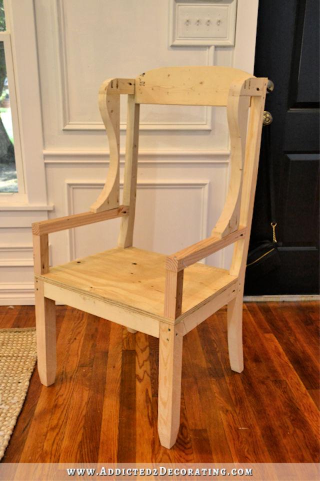 DIY Wingback Dining Chair