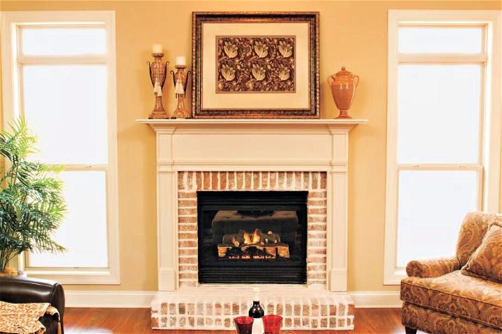 Make Your Own Wood Fireplace Mantel  