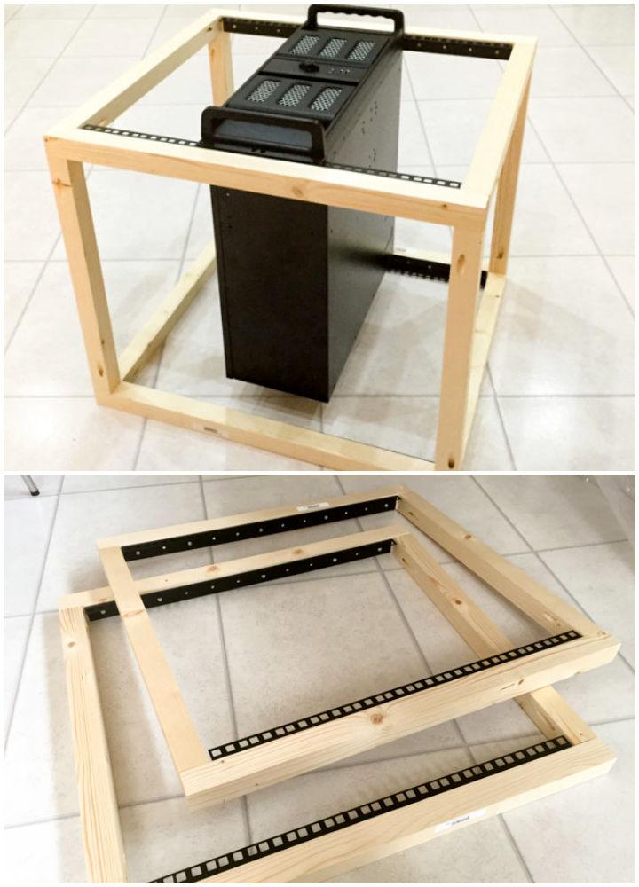 Making a Server Rack Out Of Wood
