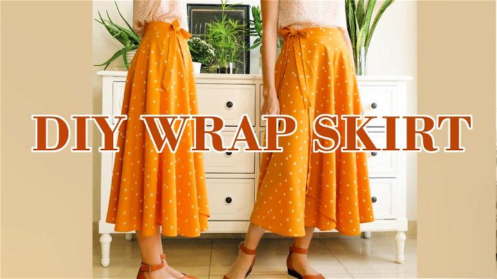 DIY Wrap Skirt From Scratch