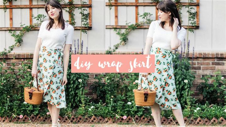DIY Wrap Skirt Step by Step