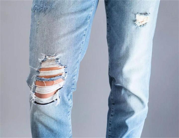 Distress Your Own Jeans in 8 Easy Steps