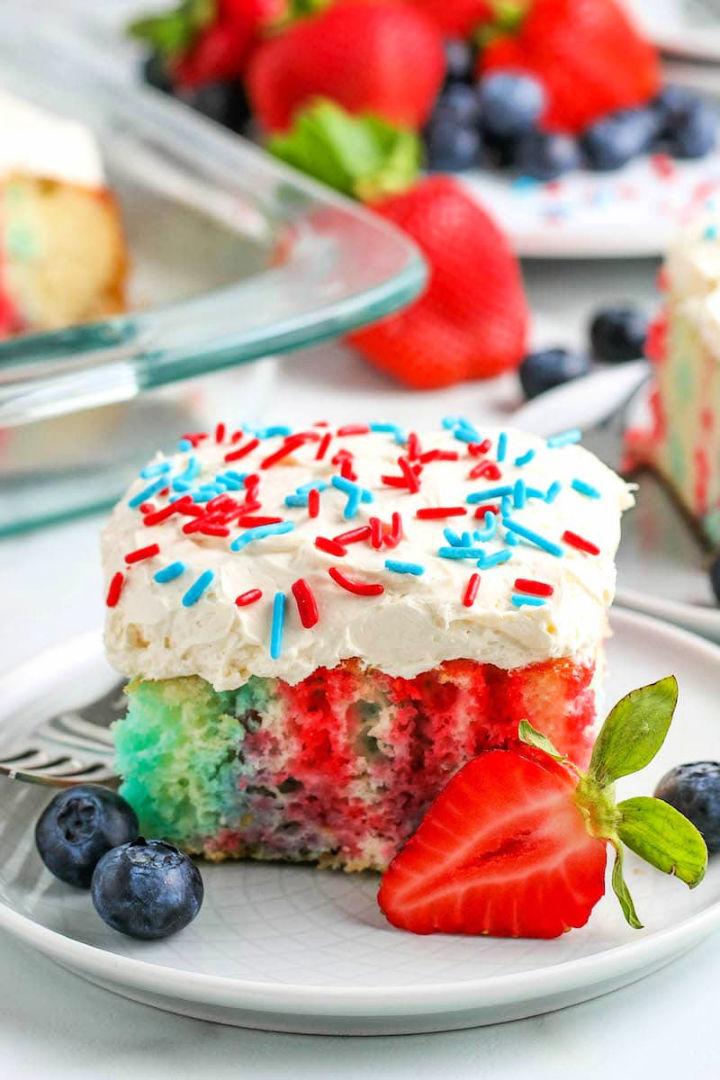Easy 4th Of July Cake
