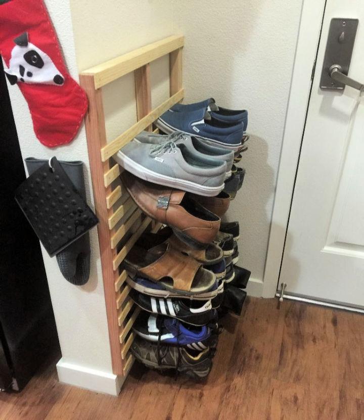 Entryway Shoe Storage Rack