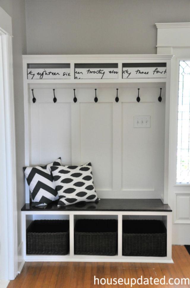 Entryway Shoe Storage With Cubbies