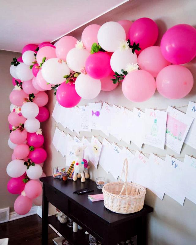 Eye Catching DIY Floral Balloon Arch