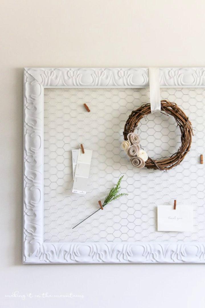 Creative Farmhouse Memo Board