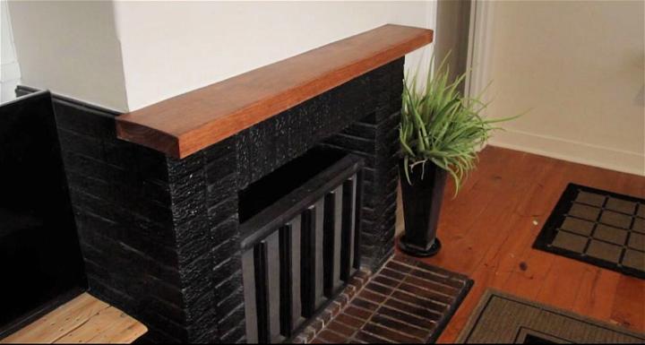 Make a Fireplace Mantel Upgrade