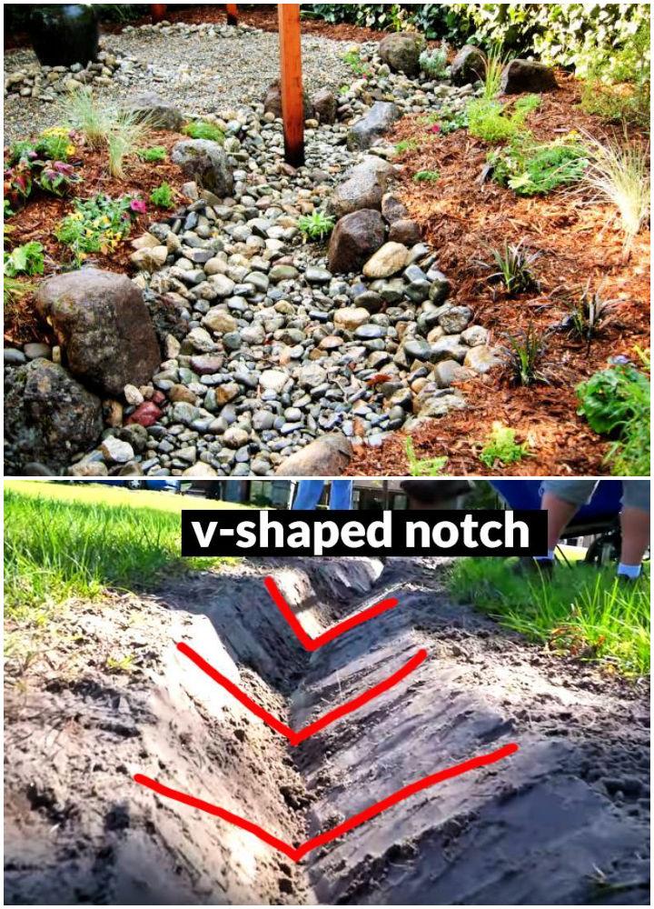 How to Make a French Drain in the Backyard