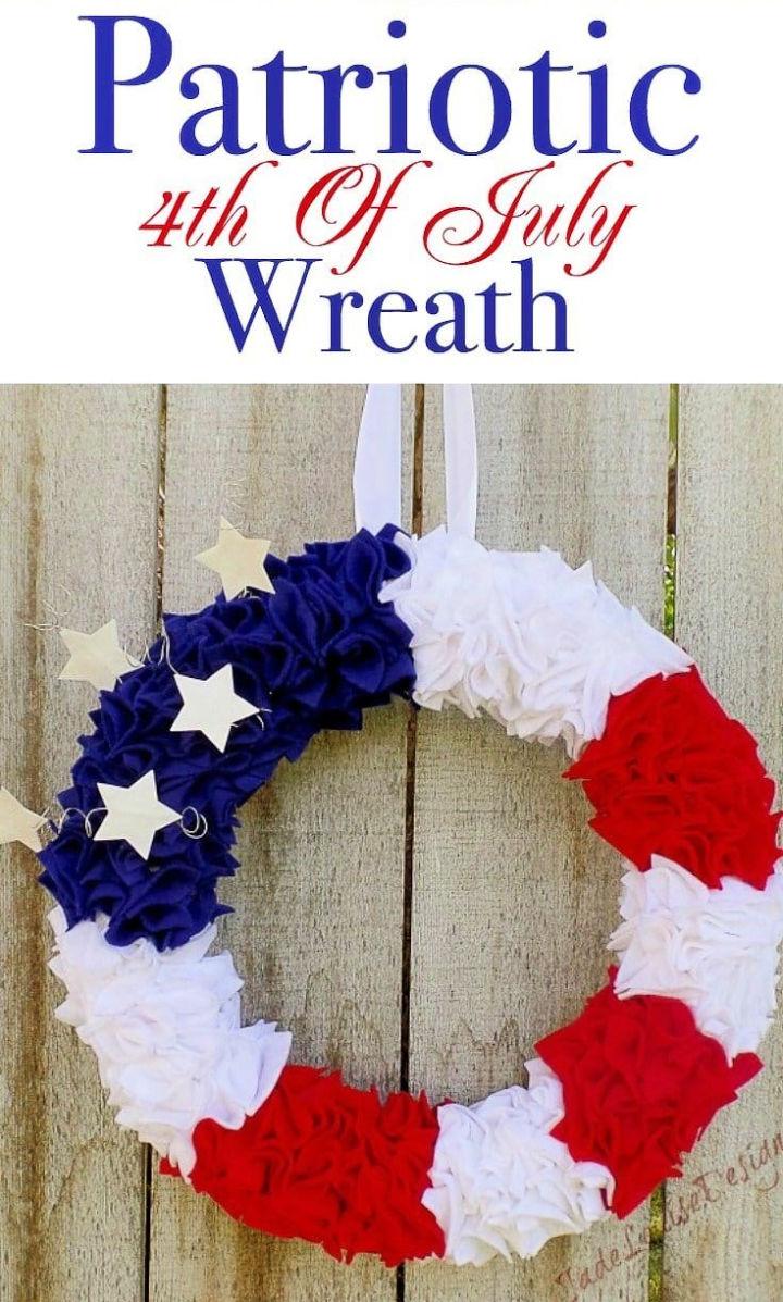 Handmade Patriotic Wreath