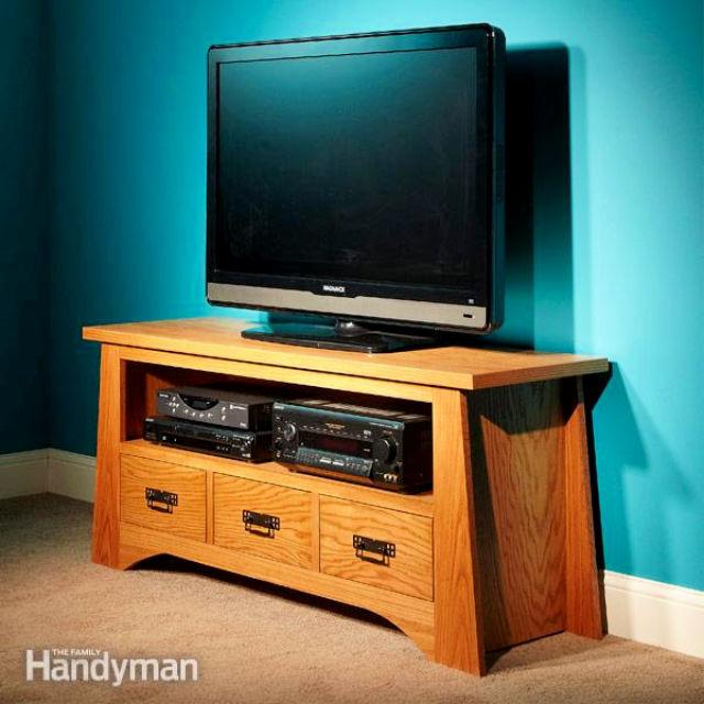Handsome TV Stand Weekend Project
