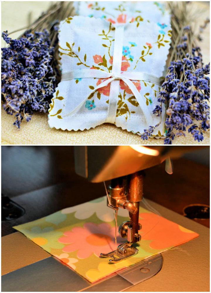 Make Lavender Sachets Wedding Favor