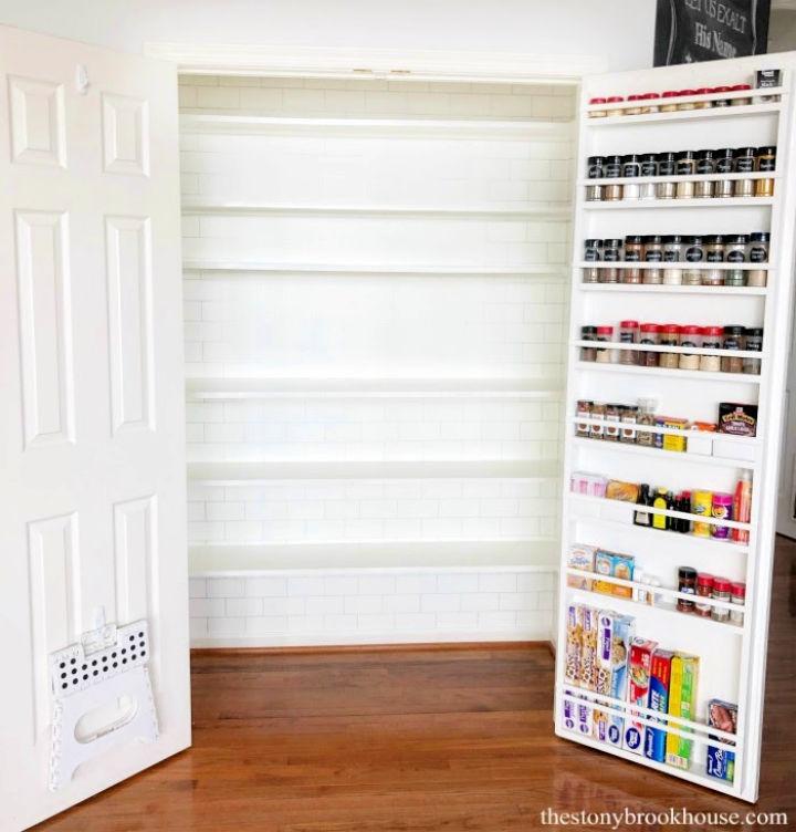 How to Build Custom Pantry Shelves