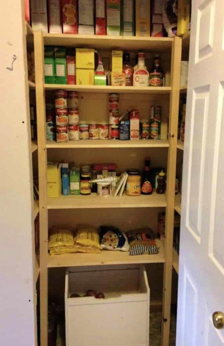 Budget-Friendly DIY Pantry Shelves