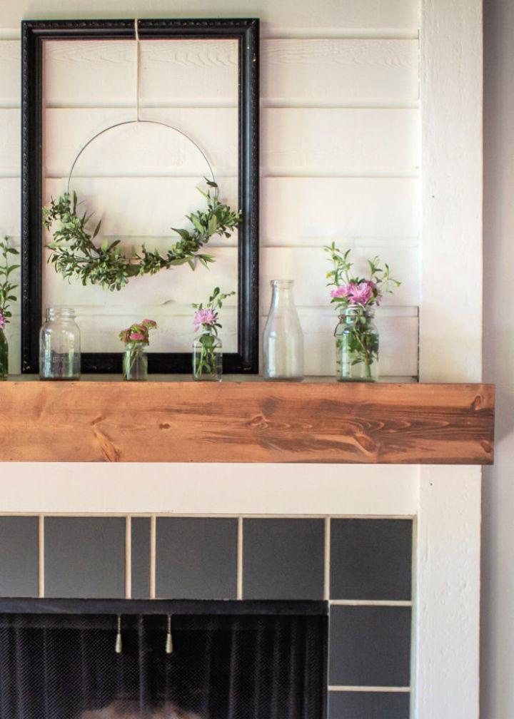 How to Build a Fireplace Mantel