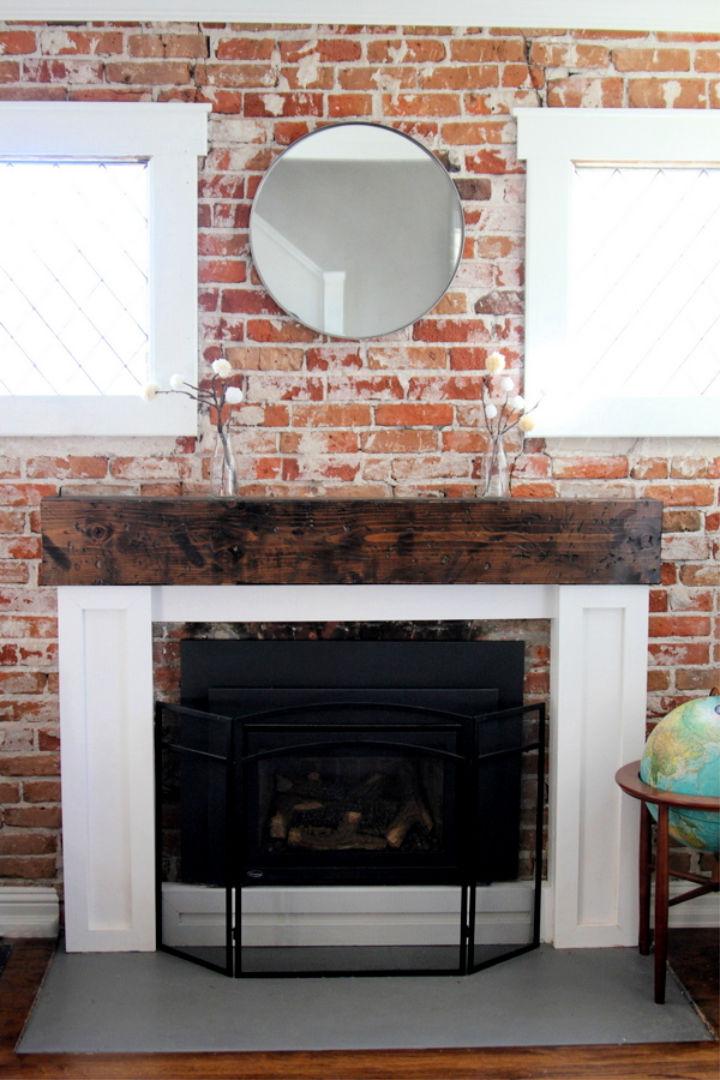 How to Build a Fireplace MantelS