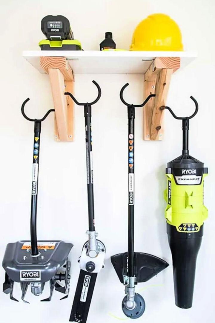 How to Build a Garden Tool Storage Rack