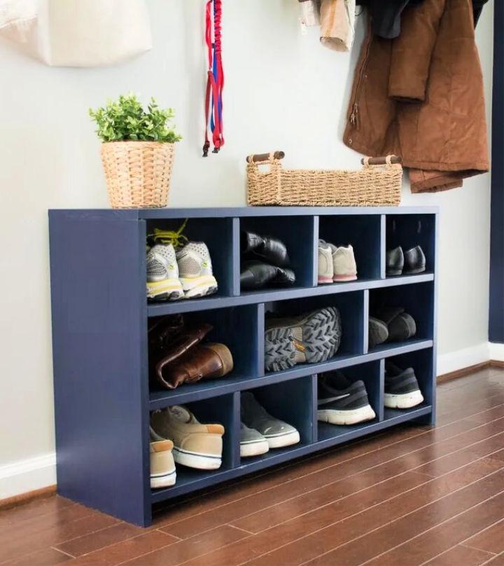 How to Make a Shoe Cubby at Home